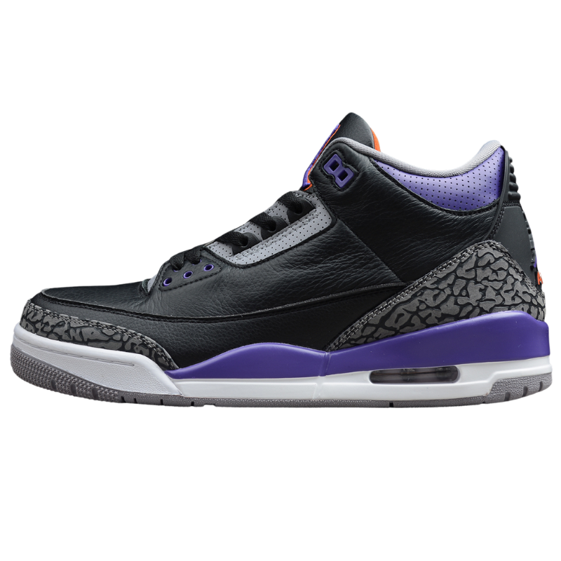 Air Jordan 3 Retro "Black Court Purple"