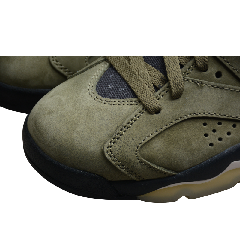 Travis Scott X Air Jordan 6 "Medium Olive TS"