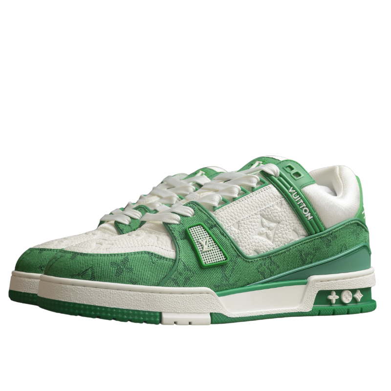 Louis Vuitton trainer Denin Green