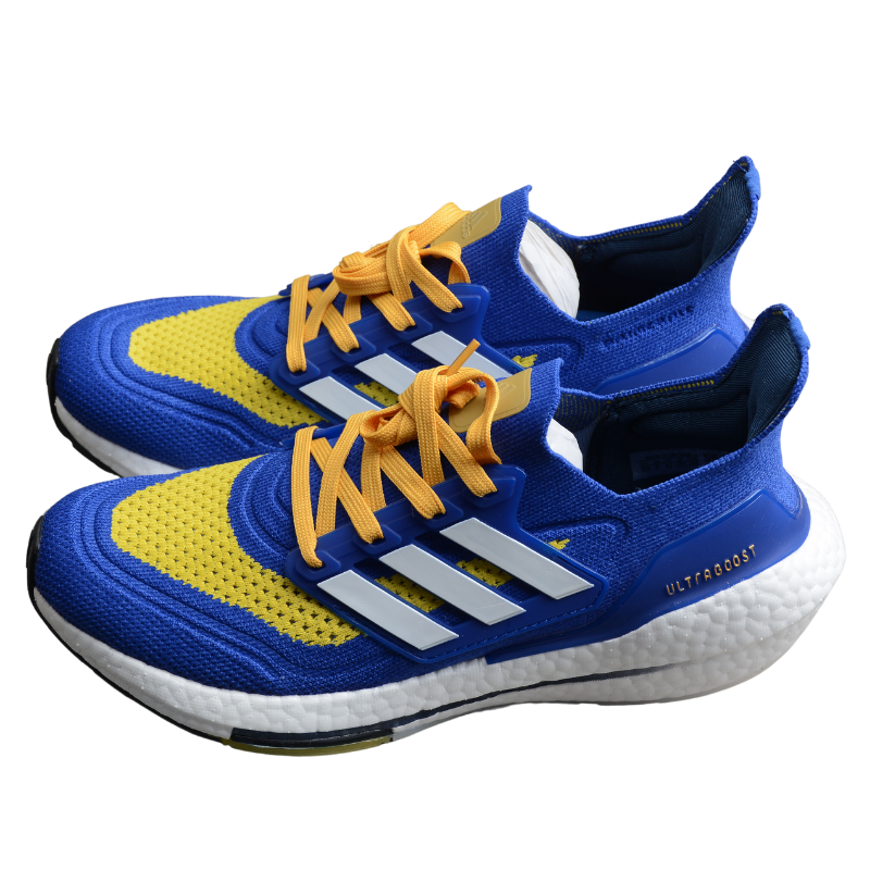 Adidas UltraBoost 21 "Boston Marathon Blue/Yellow/White" FZ1926