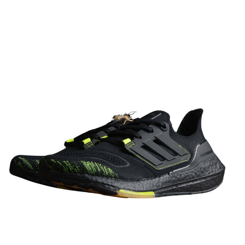 Adidas UltraBoost 22 "Black Solar Yellow"