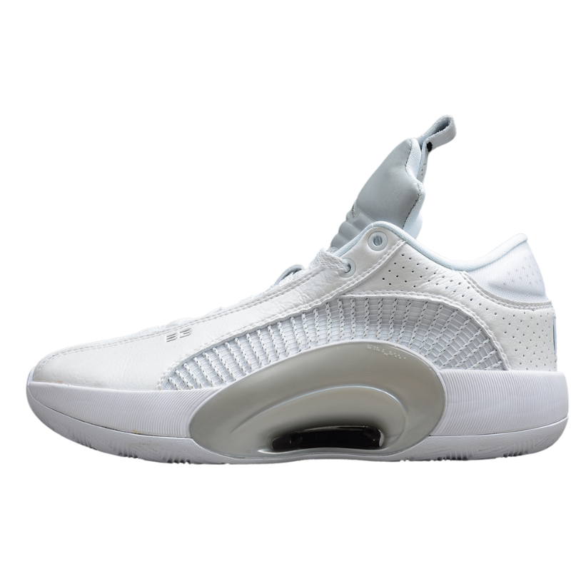 Air Jordan 35 Low "Releases In No-Frills White Metallic Silver"