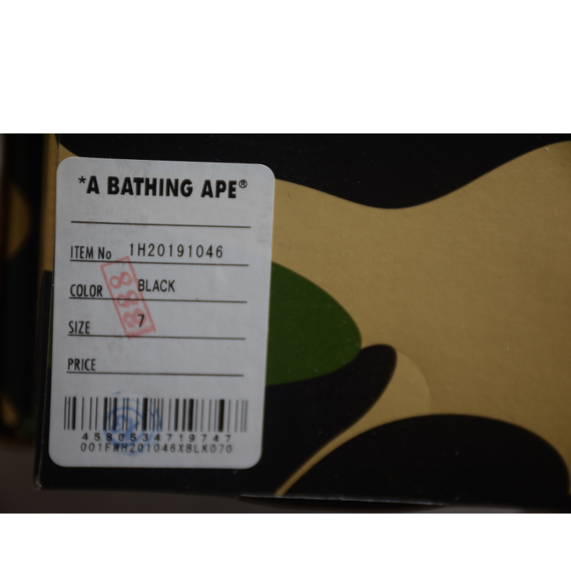 A Bathing Ape Bape Sta  "Camo Combo Black"