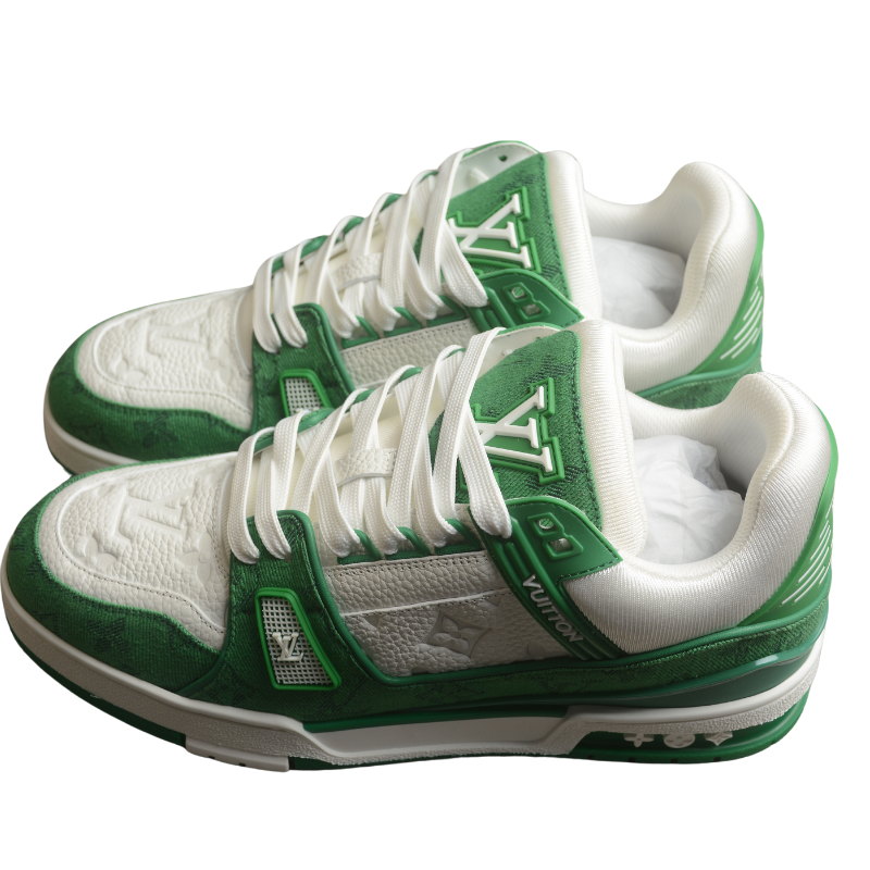 Louis Vuitton trainer Denin Green