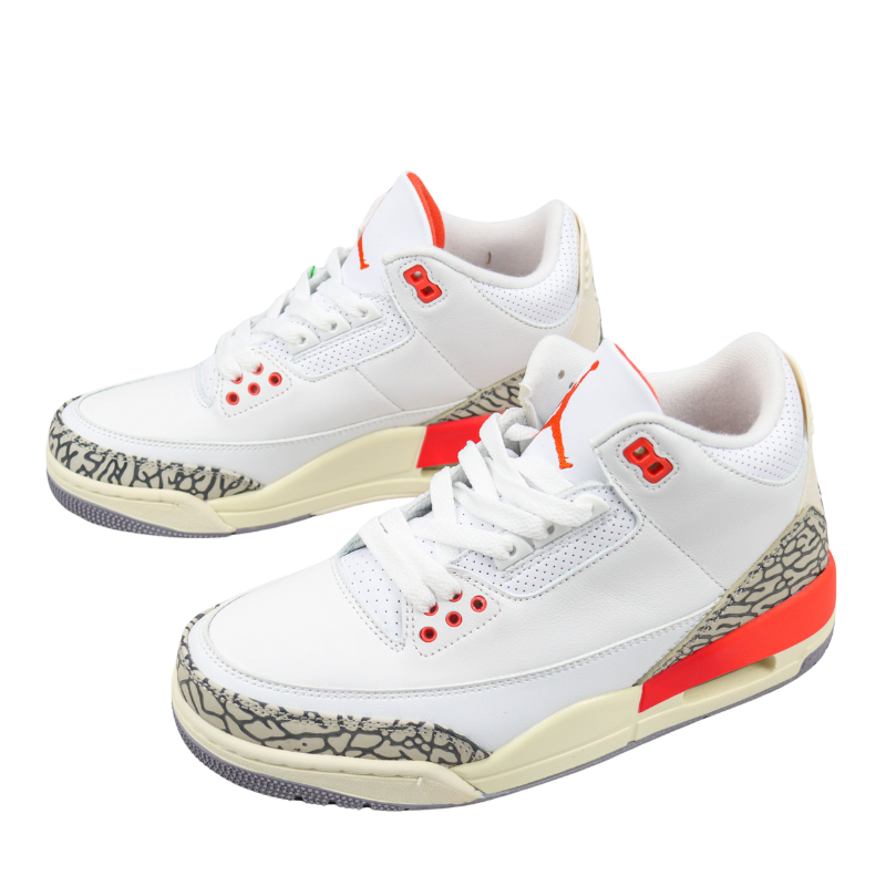 Air Jordan 3 "White Georgia Peach"