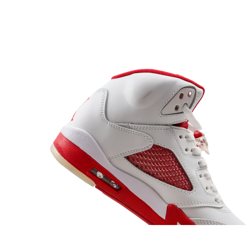 Air Jordan 5 " White/Gym Red"