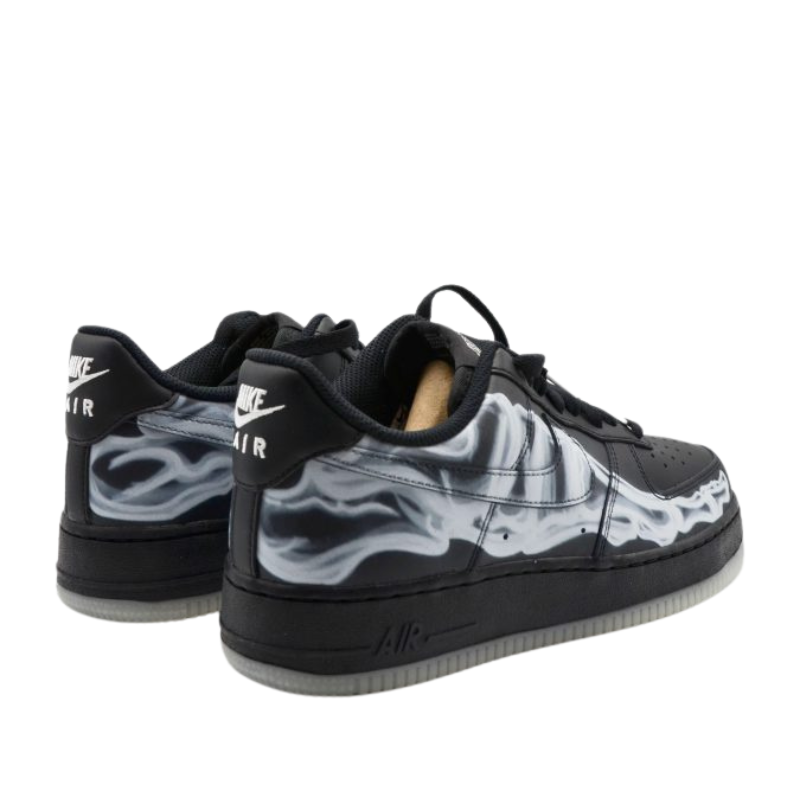 Nike Air Force 1 Low "Skeleton Halooween Black"