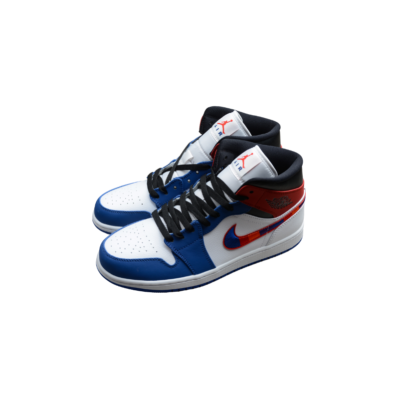 Air Jordan 1 Mid "Multi Color Swoosh"
