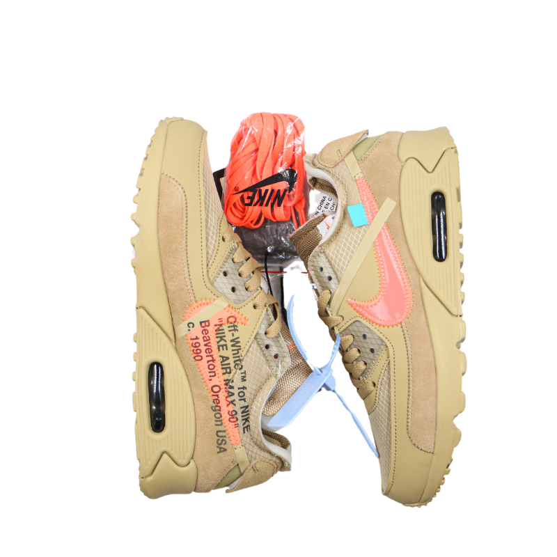 Off-White X  Air Max 90 "Desert Ore"