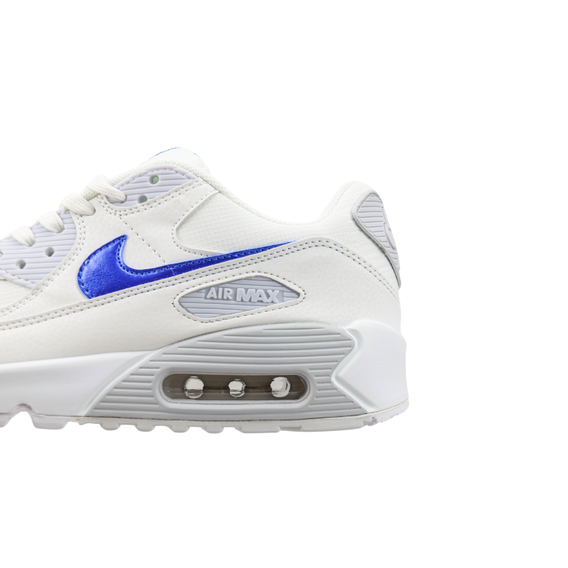 Air Max 90 "White Metallic Blue"