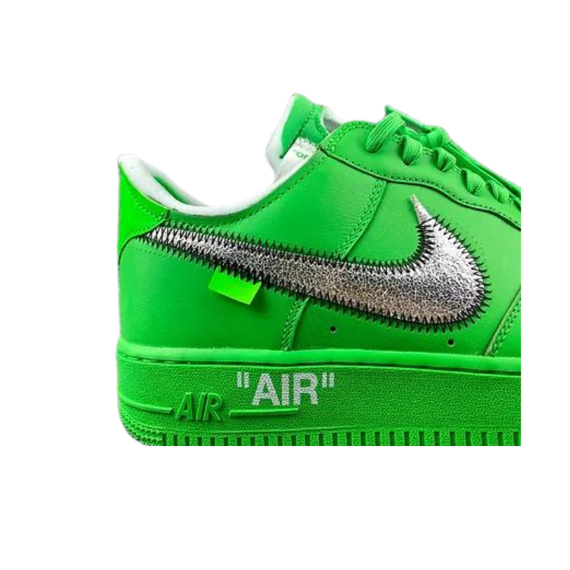 Off White X Nike Air Force 1 Low  MCA "Light Green Spark University"