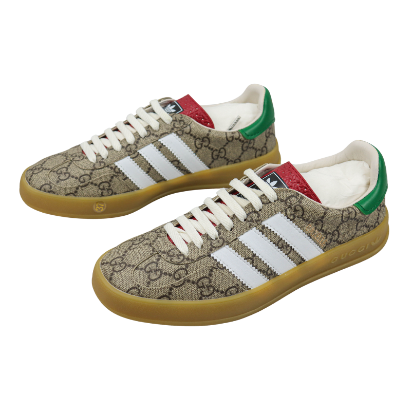Gucci x Adidas Gazelle "Beige Ebony Supreme"