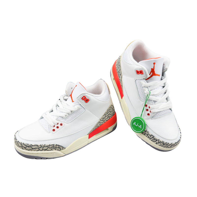 Air Jordan 3 "White Georgia Peach"