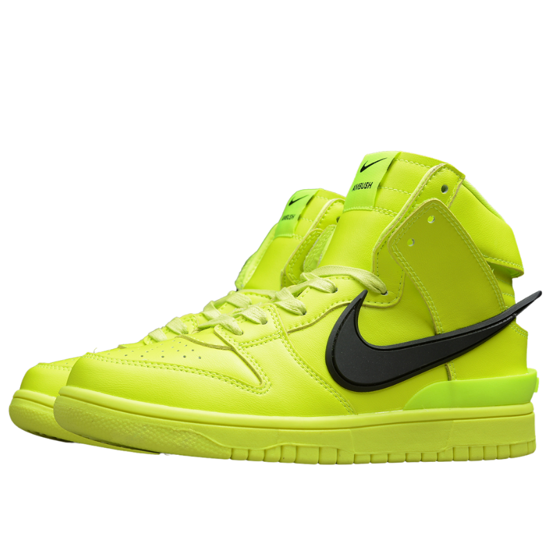 Ambush X Nike Dunk High "Flash Lime"