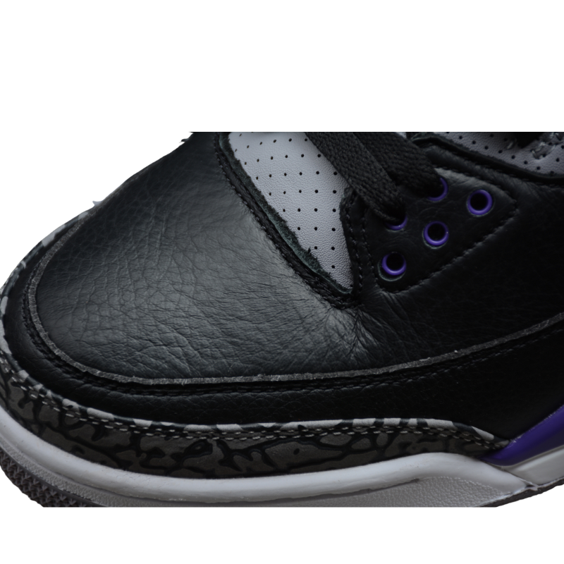 Air Jordan 3 Retro "Black Court Purple"