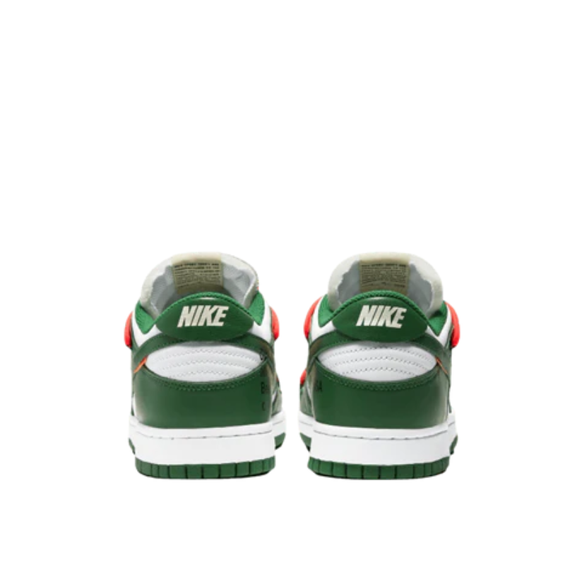 Off White X Nike Dunk Low  "Pine Green"