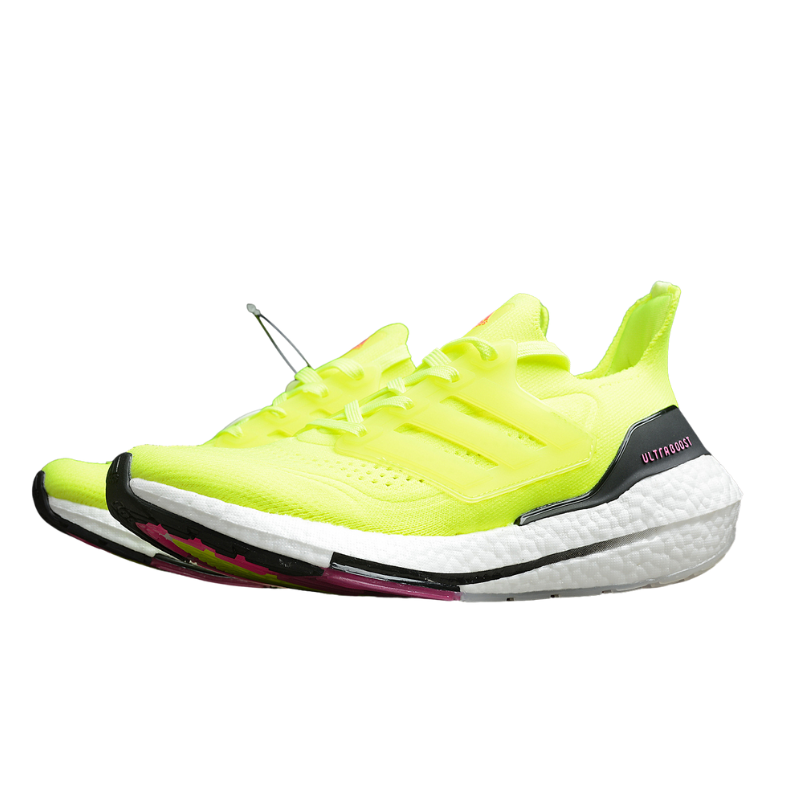 Adidas UltraBoost 21  'Solar yellow/clowd white/screaming pink" FV0547