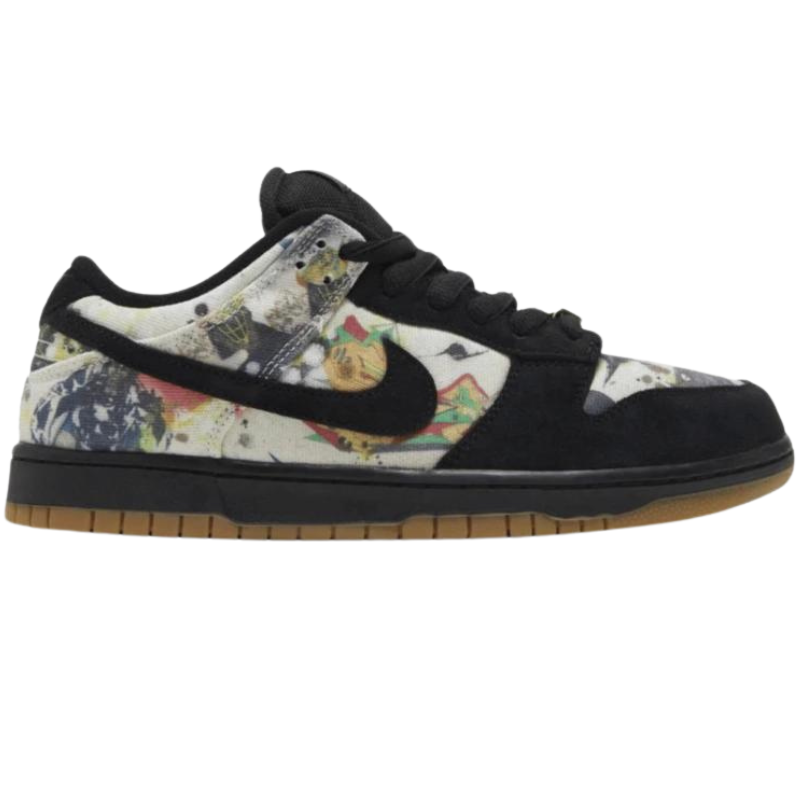 Supreme x Nike  Dunk SB Low Collab  "Rammellzee"