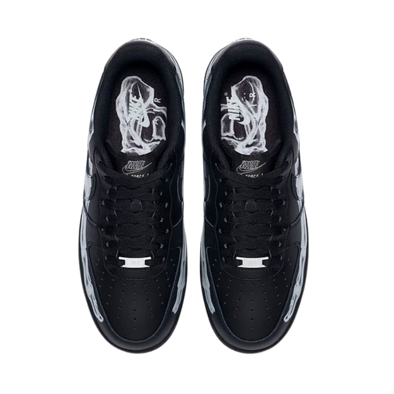 Nike Air Force 1 Low "Skeleton Halooween Black"