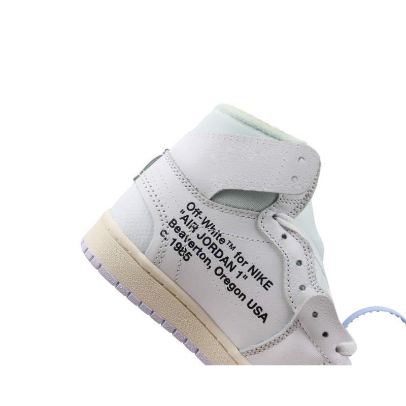 Off-White x Air Jordan AJ1 OW European Limited "Pure White"