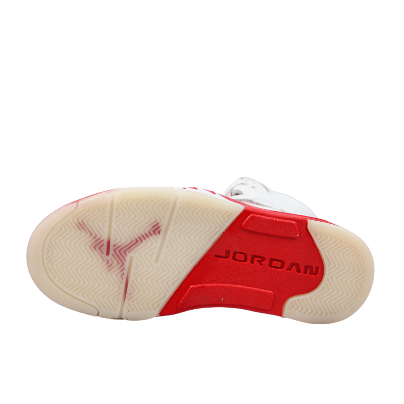 Air Jordan 5 " White/Gym Red"