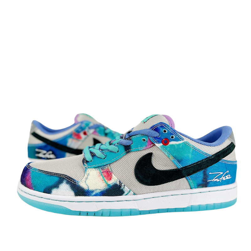 Futura Laboratories x Nike Dunk Low SB "Bleached Aqua"