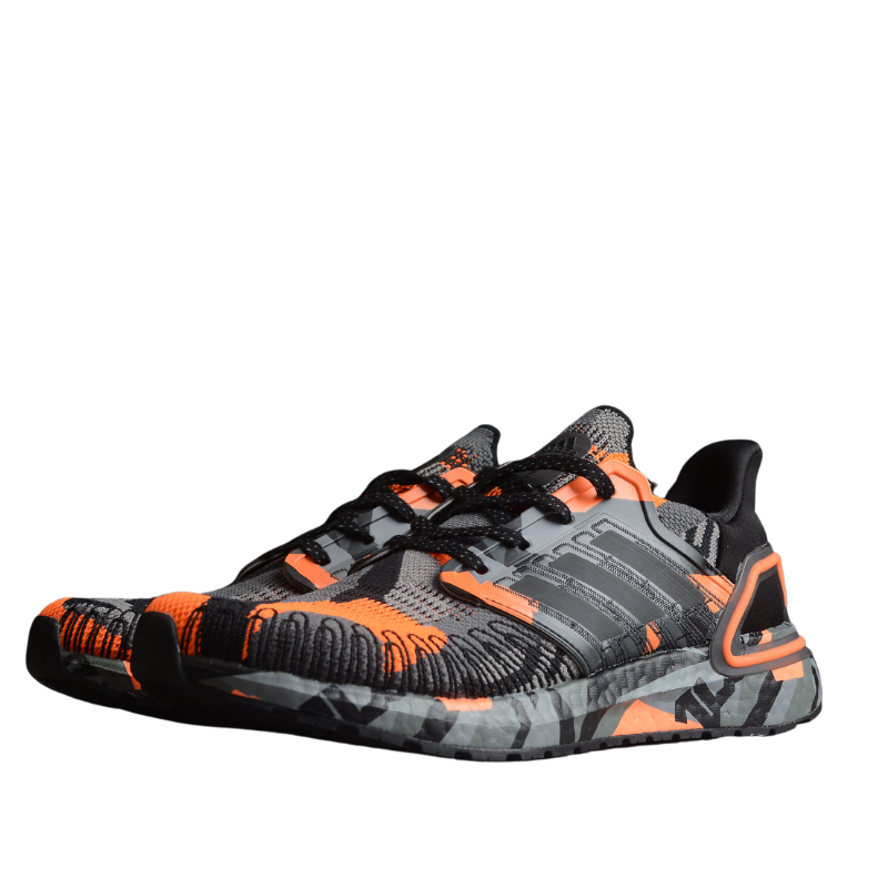 Adidas UltraBoost 20  Geometric Pack Black Signal Orange FV8330