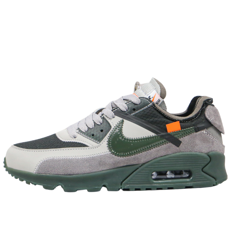 Off-White x Air Max 90 "Grey Green"