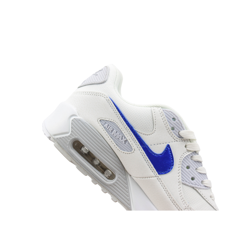 Air Max 90 "White Metallic Blue"
