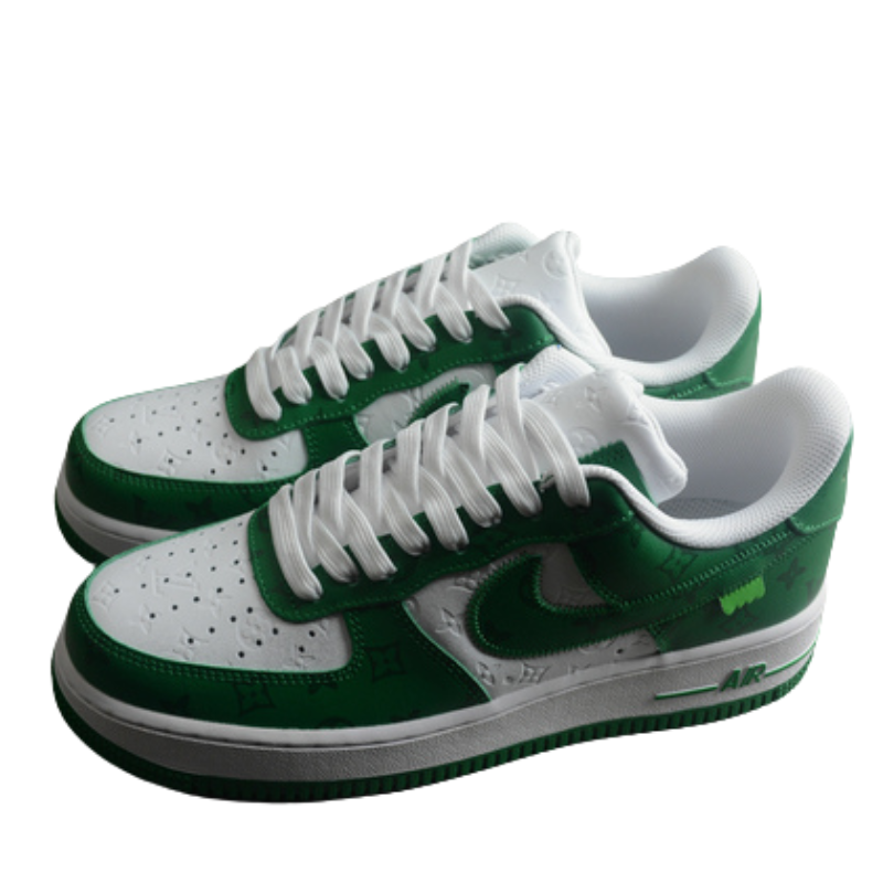 Louis Vuitton x Nike Air Force 1 Low "White Green Gyn"
