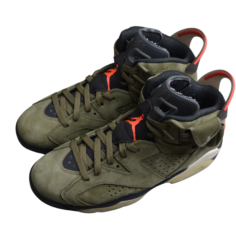 Travis Scott X Air Jordan 6 "Medium Olive TS"