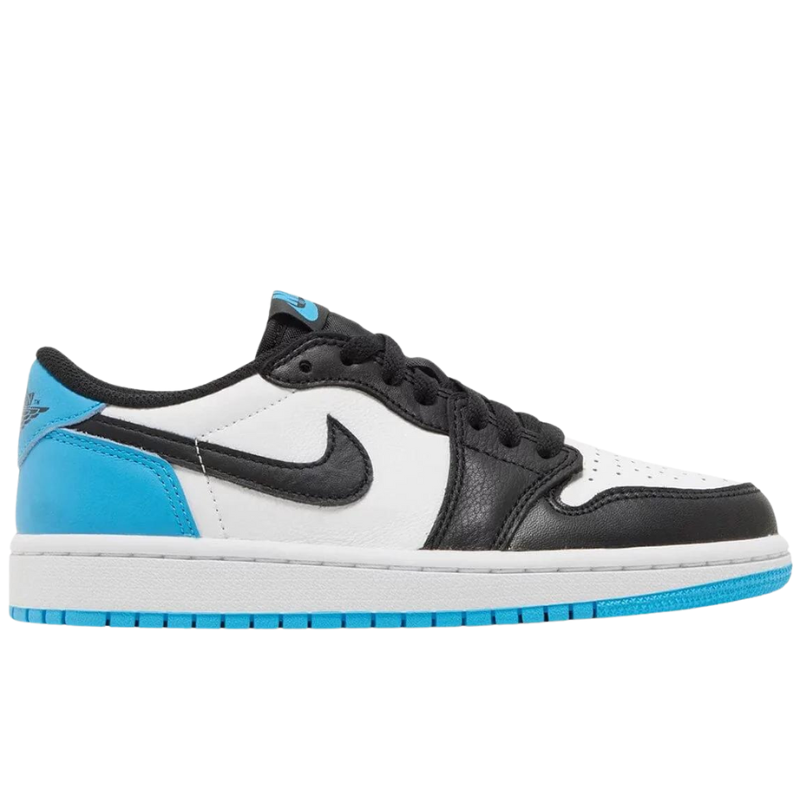 Air Jordan Low "Black Dark Powder Blue"
