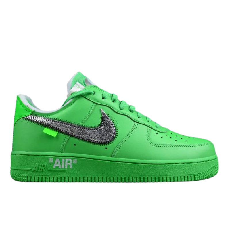 Off White X Nike Air Force 1 Low  MCA "Light Green Spark University"