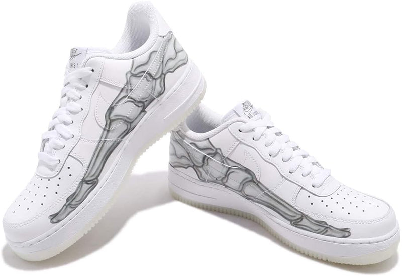 Nike Air Force 1 Low "Skeleton Halooween White"