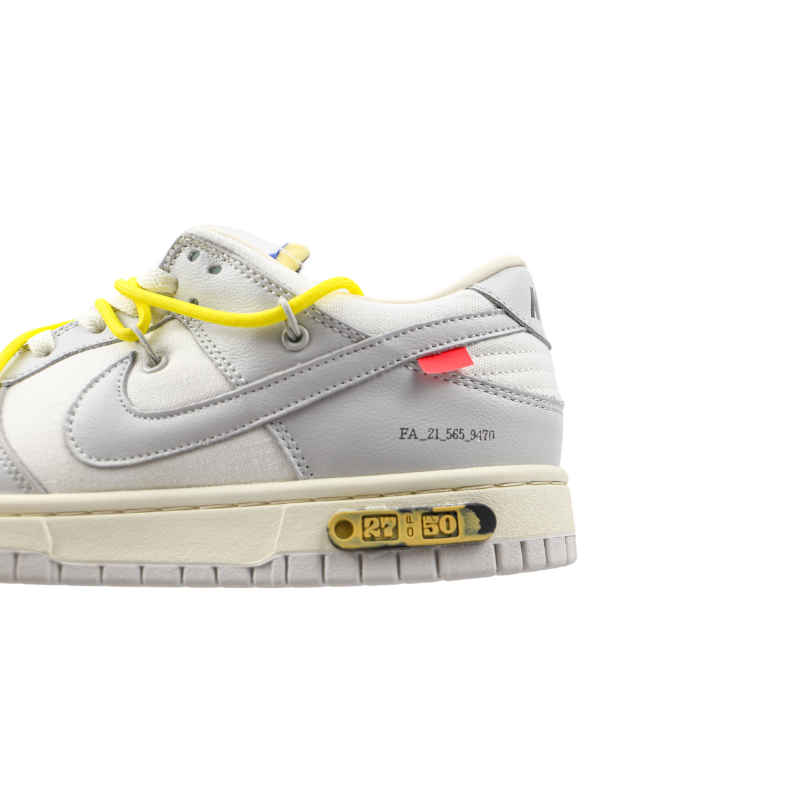 Off White X Nike Dunk Low  "Lot 27 Of 50"