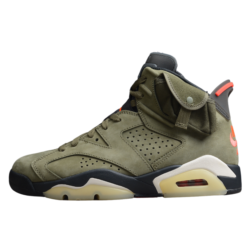 Travis Scott X Air Jordan 6 "Medium Olive TS"