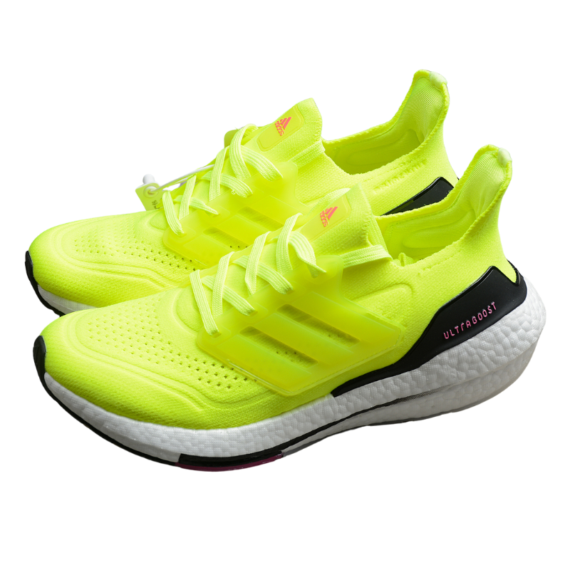 Adidas UltraBoost 21  'Solar yellow/clowd white/screaming pink" FV0547