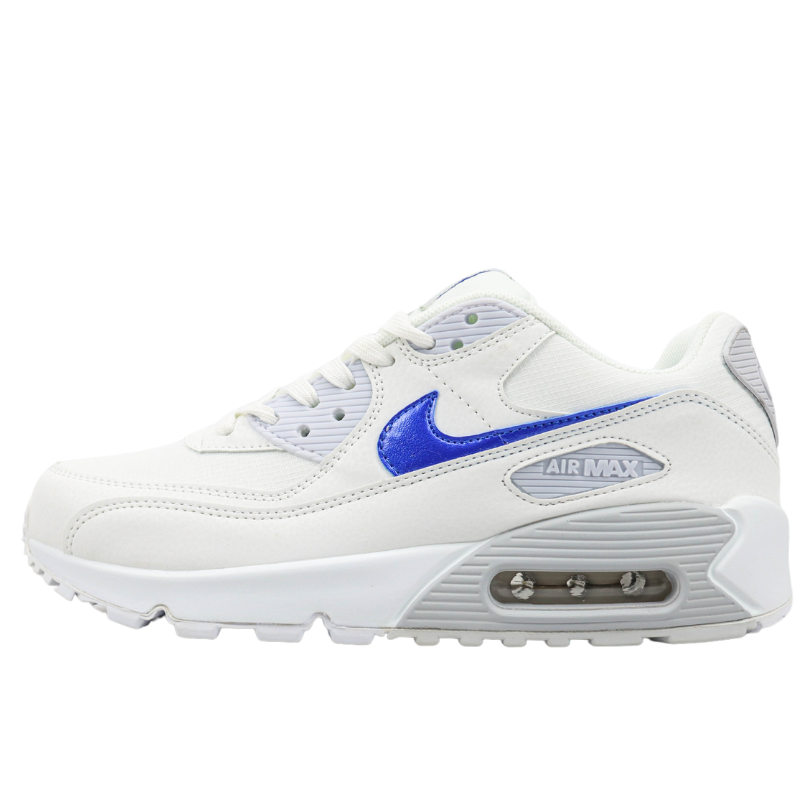 Air Max 90 "White Metallic Blue"