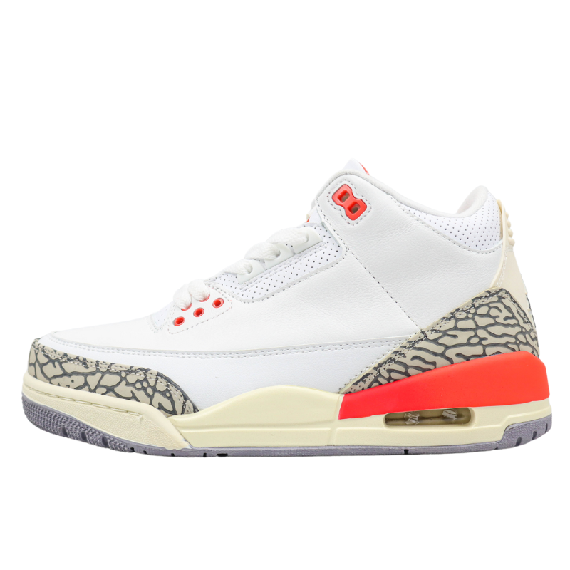 Air Jordan 3 "White Georgia Peach"