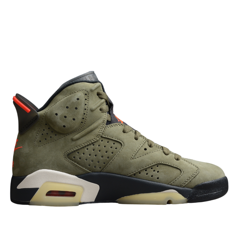 Travis Scott X Air Jordan 6 "Medium Olive TS"