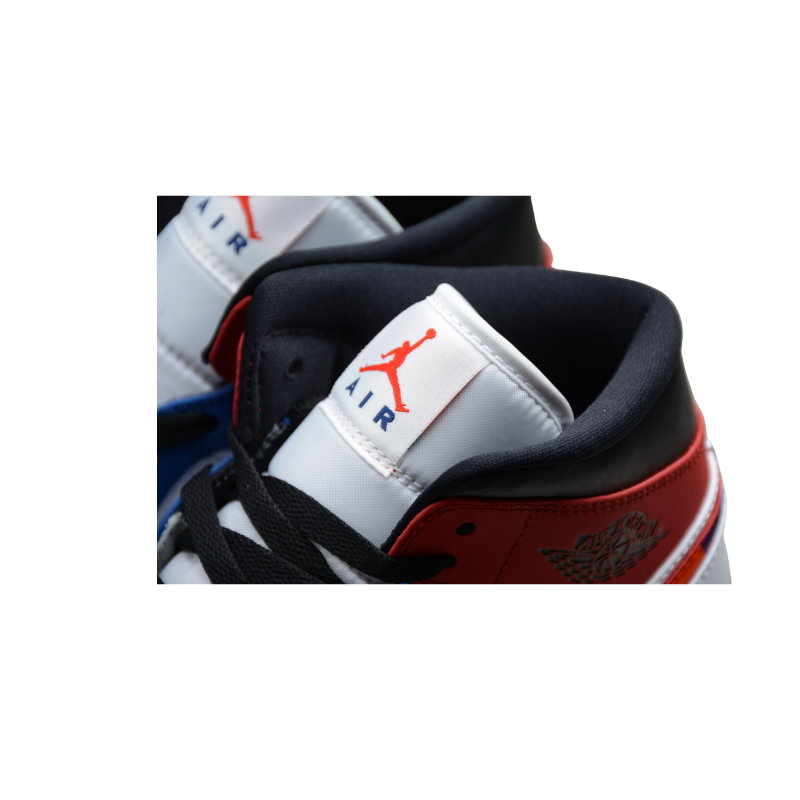 Air Jordan 1 Mid "Multi Color Swoosh"