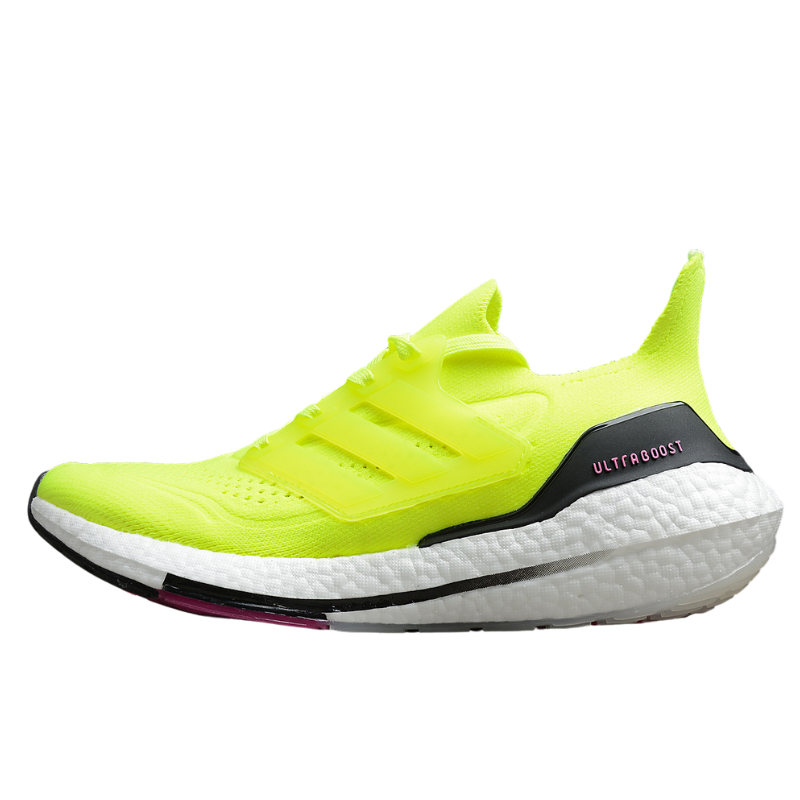 Adidas UltraBoost 21  'Solar yellow/clowd white/screaming pink" FV0547