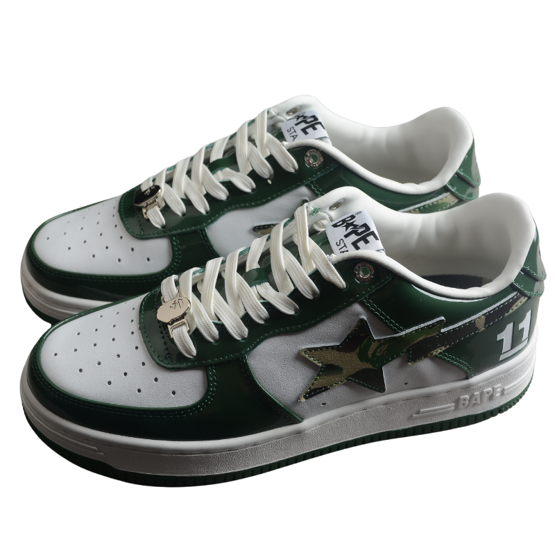 A Bathing Ape Bape Sta 'Green Whit'