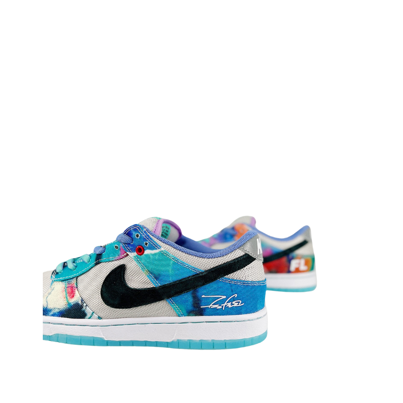 Futura Laboratories x Nike Dunk Low SB "Bleached Aqua"