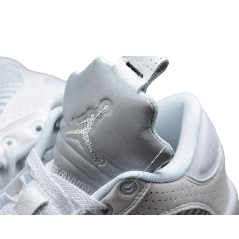 Air Jordan 35 Low "Releases In No-Frills White Metallic Silver"