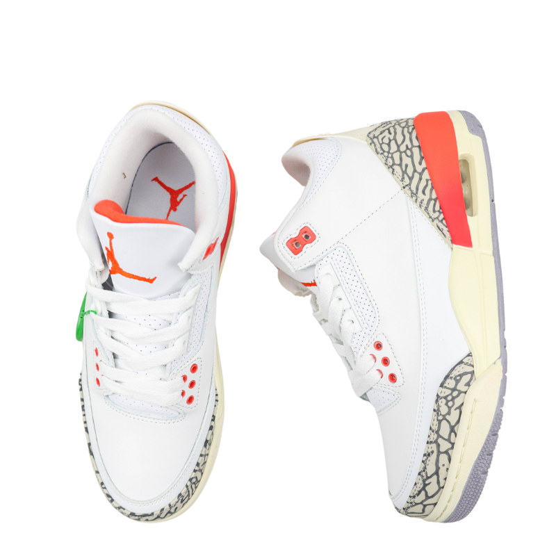 Air Jordan 3 "White Georgia Peach"