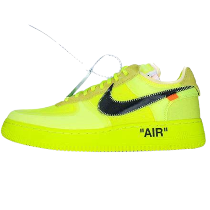 Off White X Nike Air Force 1 Low  "Volt"