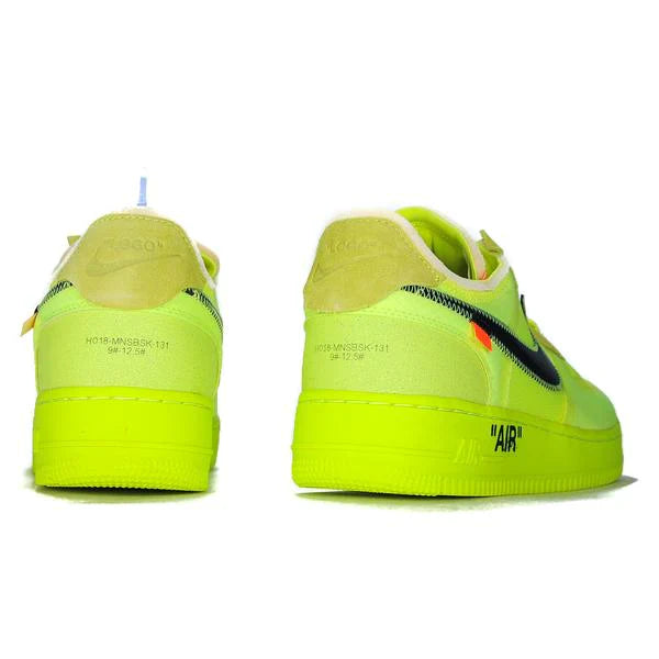 Off White X Nike Air Force 1 Low  "Volt"