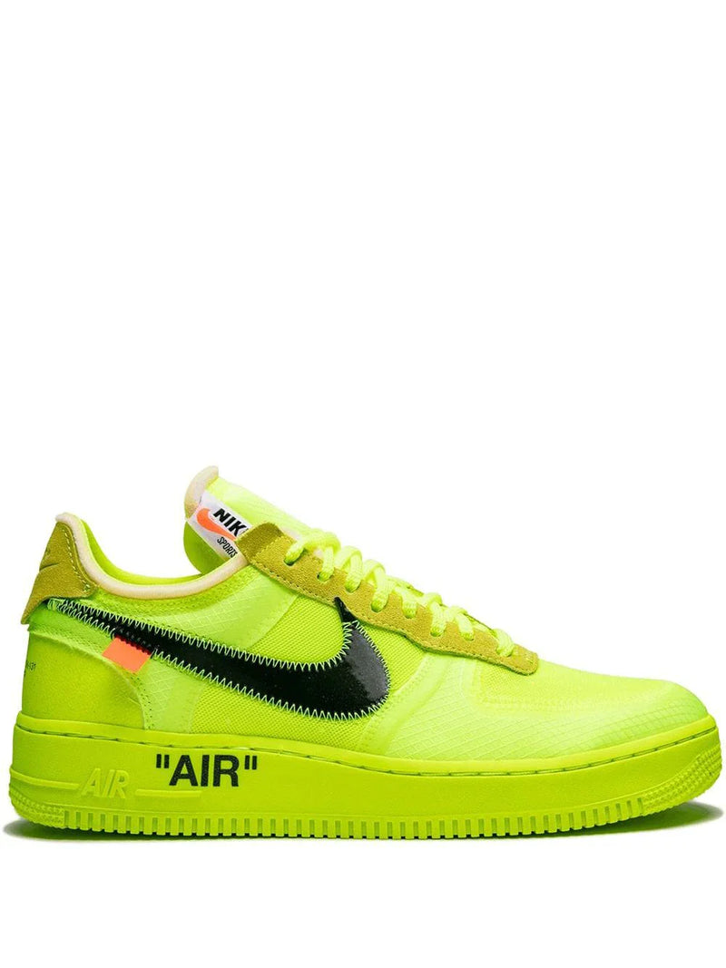 Off White X Nike Air Force 1 Low  "Volt"