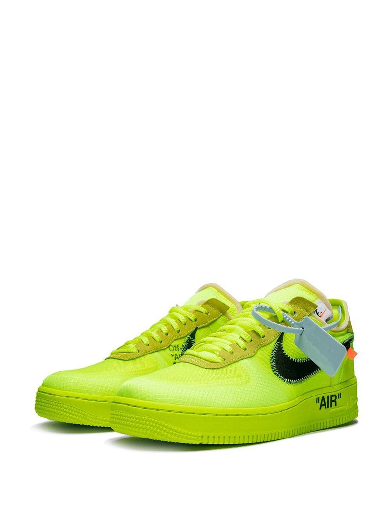 Off White X Nike Air Force 1 Low  "Volt"